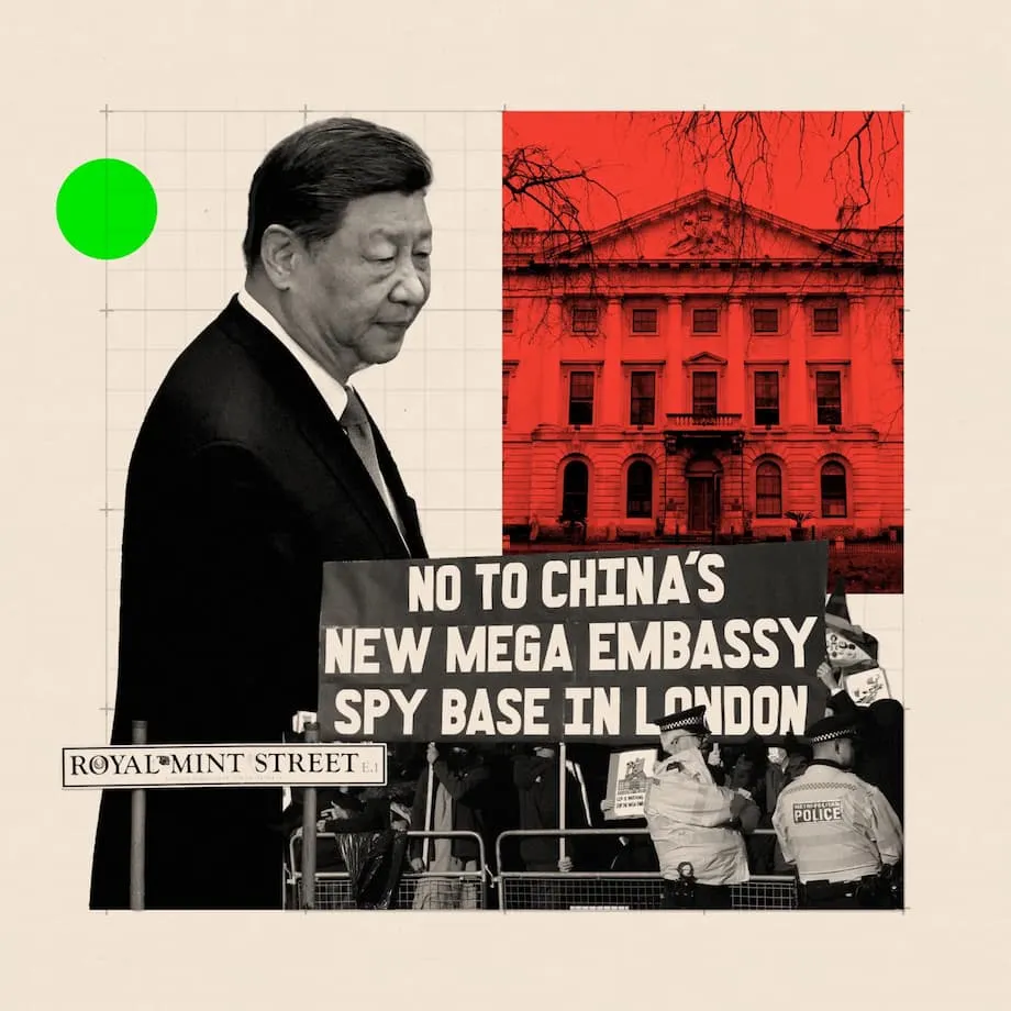 Mega-embahada ng China sa London: Pangamba sa seguridad, mga protesta, at sangandaan ng geopolitika
