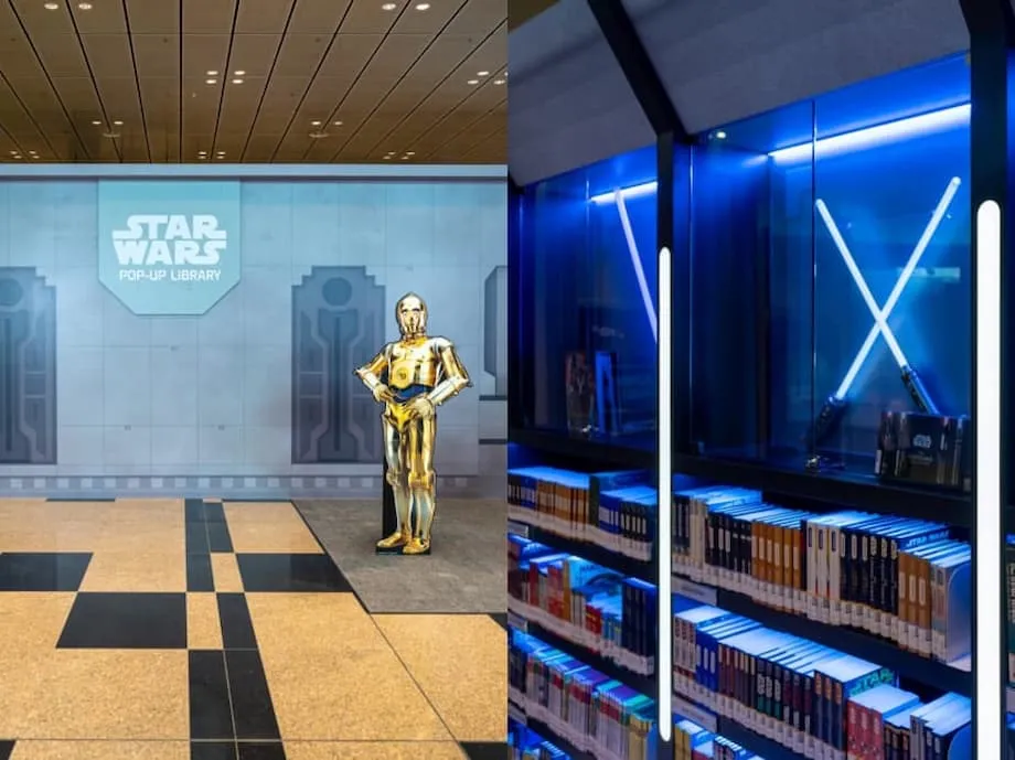 Kalawakan ng mga Kuwento: Nagbukas sa Changi Airport ang Pop-Up Library ng Star Wars
