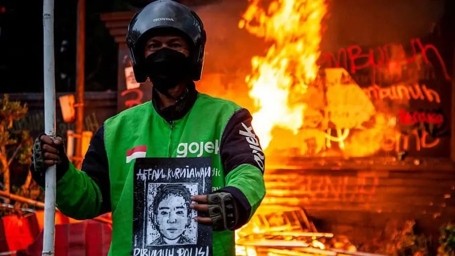 Mga Protesta sa Indonesia Matapos Mamatay ang Delivery Driver, Hamon kay Prabowo