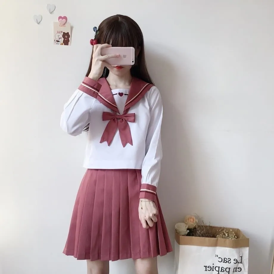 Girls Japanese school uniform skirt JK uniform Cla... – Vice…