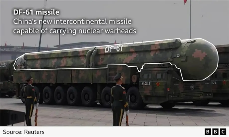 Mga missile, drone at nagkakaisang hanay sa engrandeng parada-militar ng China