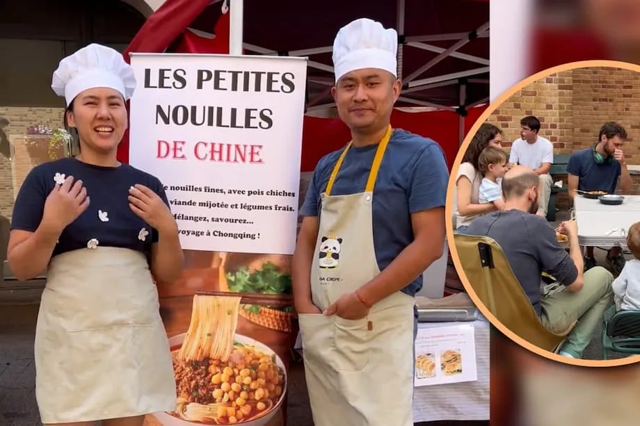Mula sa mga Laboratoryo ng Lupa Tungo sa mga Pamilihan: Ginawang Patok sa Belgium ng Chinese na May PhD at ng Kanyang Asawa ang mga Pansit ng Chongqing