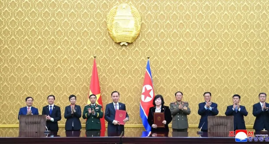 Nilagdaan ng Hilagang Korea at Vietnam ang mga bagong kasunduan sa kooperasyon sa depensa, kalusugan, at media