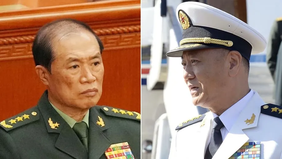 Pinatalsik ng China sina He Weidong at Miao Hua, mga matataas na heneral, habang lalo pang hinihigpitan ni Xi ang kontrol