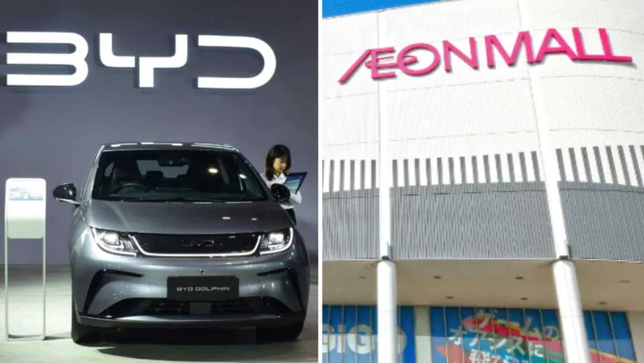Nakipagtulungan ang BYD sa Aeon para magbenta ng abot-kayang EV sa Japan