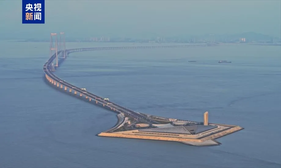 Binuksan ang Artipisyal na Isla ng Shenzhen-Zhongshan Link bilang Pangunahing Destinasyon ng mga Turista