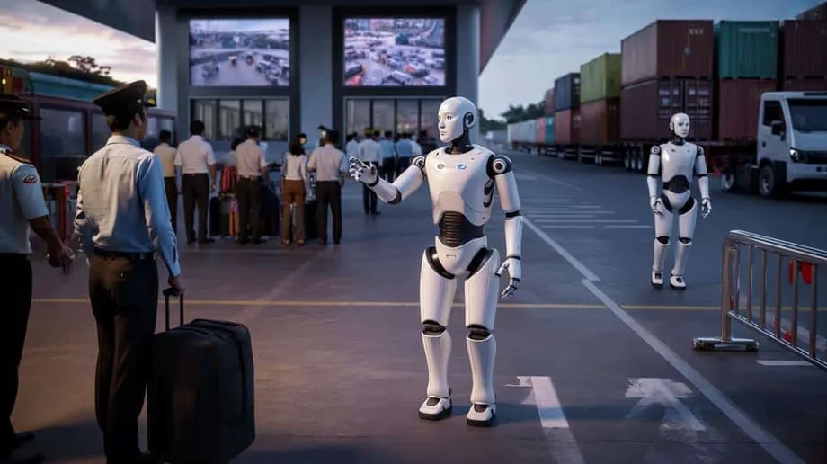 Nag-deploy ang China ng mga Robot na Hugis-Tao sa Hangganan ng Vietnam sa High-Tech na Eksperimento sa Seguridad