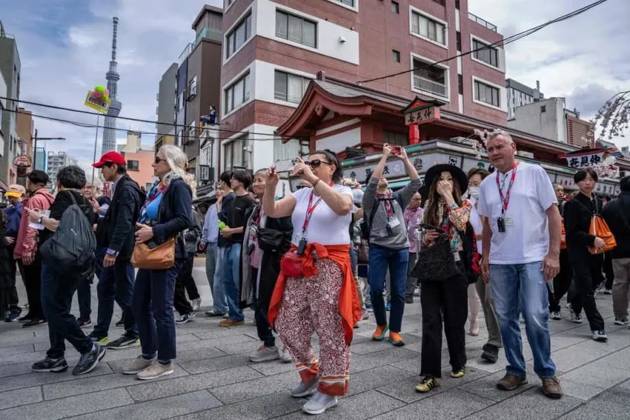 Nagtala ng Rekord ang Turismo sa Japan noong Marso sa Kabila ng Alitan sa China at Digmaan sa Iran