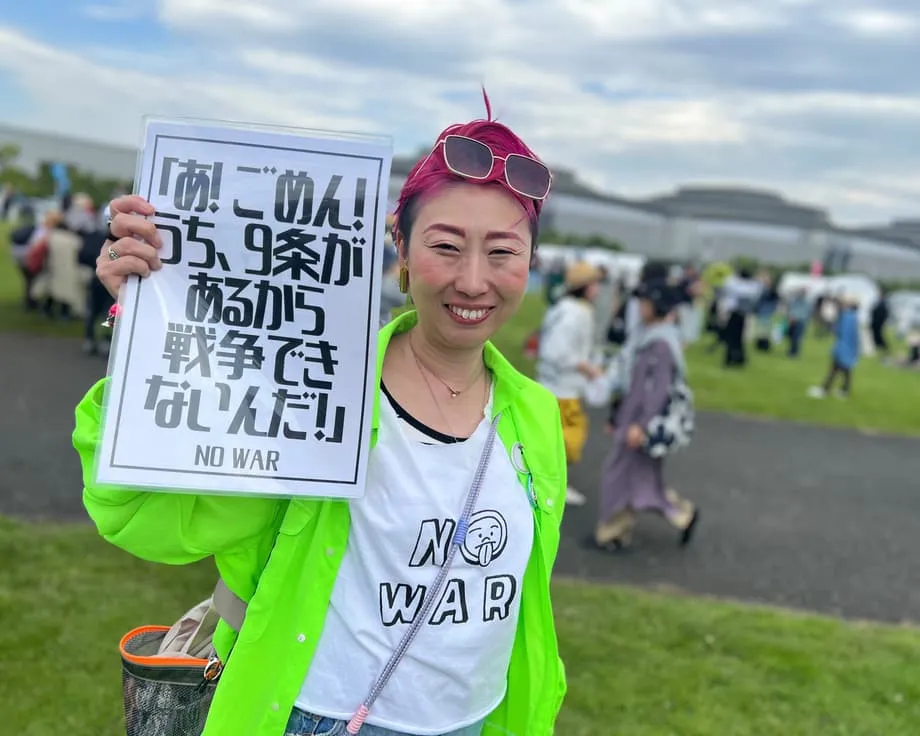 Hinahamon ng mga Protestang Nagtala ng Rekord ang Pagsisikap ng Japan na Baguhin ang Konstitusyong Nagbabawal sa Digmaan