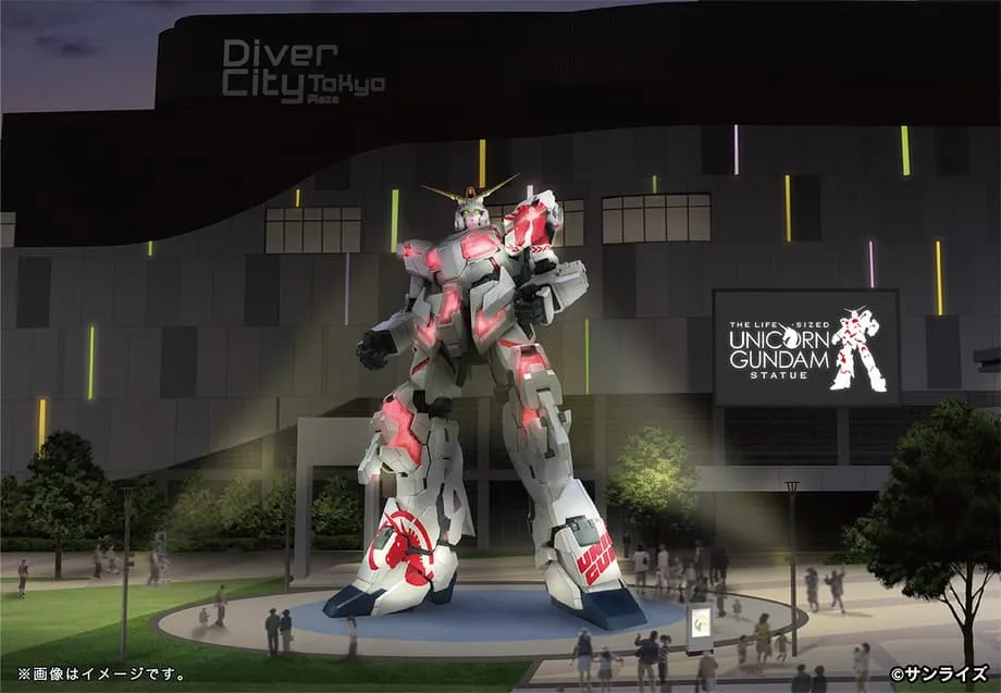 Papasok na sa mga Huling Buwan ang Life-Size na Unicorn Gundam sa Tokyo; Magkakaroon ng Bagong Disenyo mula sa Lumikha Bago Alisin sa Agosto