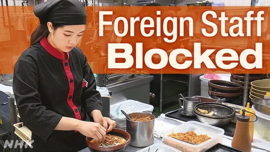 Pinatigil na mga visa para sa restawran sa Japan, nagmamadali ang industriya ng pagkain habang sumisipa ang bilang ng mga bisita