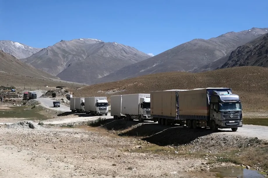 Biglang pagtaas ng transit freight sa Tajikistan