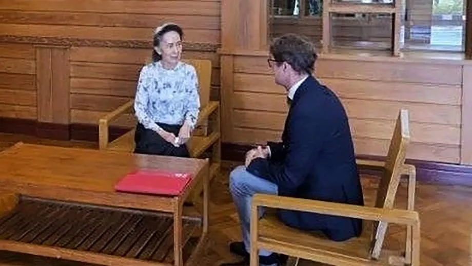 Nakipagkita si Aung San Suu Kyi sa Opisyal ng Red Cross sa Unang Kumpirmadong Pakikipag-ugnayan Mula Nang Kudeta noong 2021