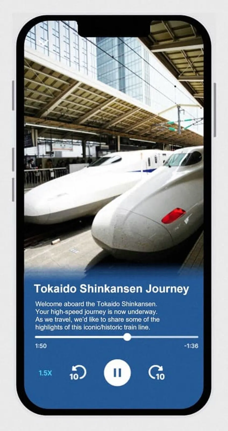 Sinusubukan ng JR Central ang multilingual na AI travel assistant sa Shinagawa Station