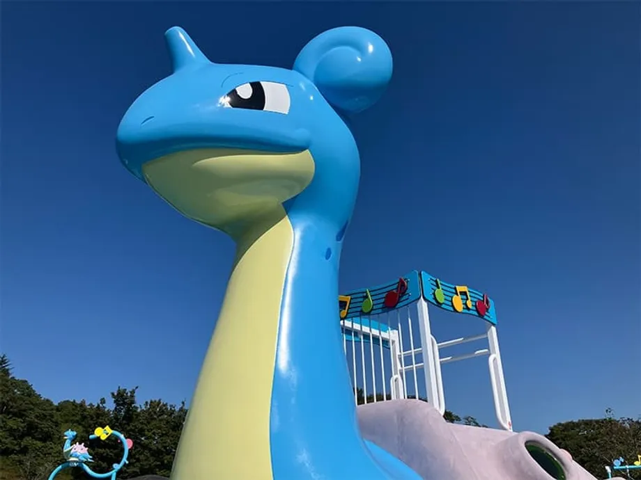 Nagbukas ang Lapras Park sa loob ng Moririn Kasenuma Park sa Miyagi