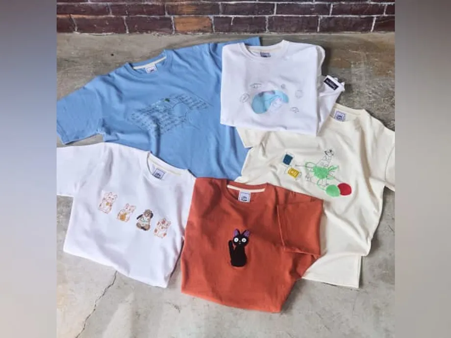 Inilunsad ng GBL ng Studio Ghibli ang Koleksiyon ng mga T-shirt para sa Spring-Summer 2026 na may Estilong American Casual